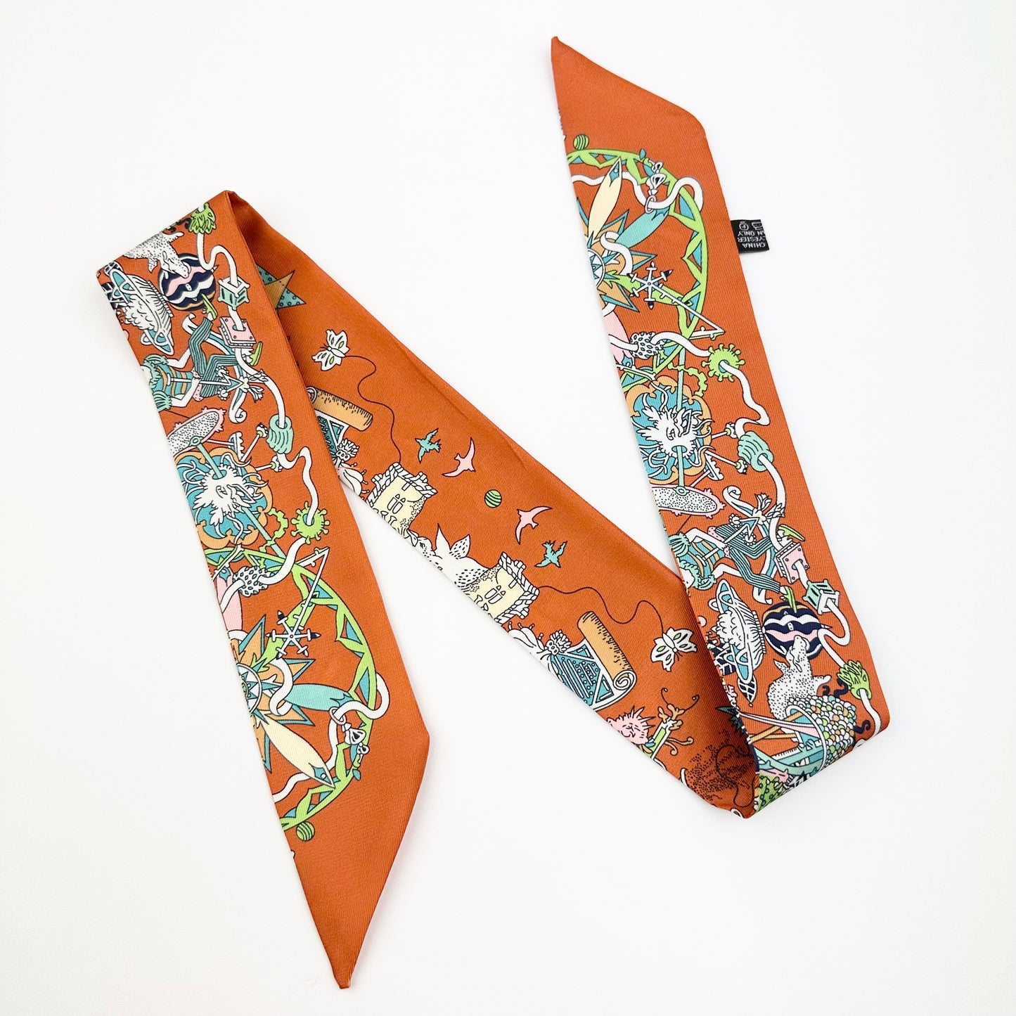 Petit Drapeau Design Nr.38: Leucate Orange