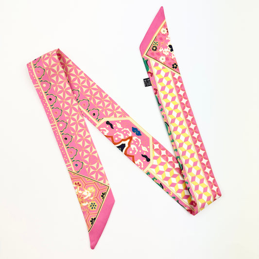 Petit Drapeau Design Nr.65: St. Étienne Rosa-Gelb