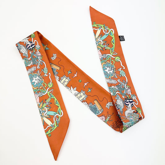 Petit Drapeau Design Nr.38: Leucate Orange