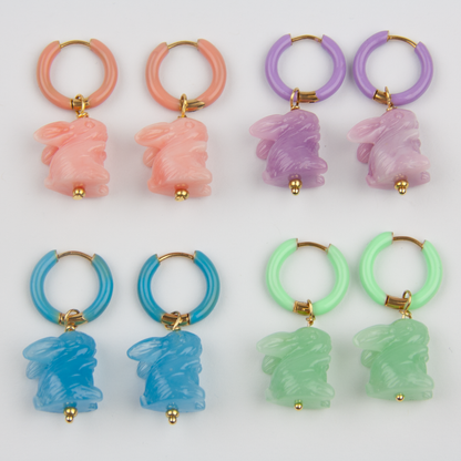 Ohrringe  "Sloppy Rose"