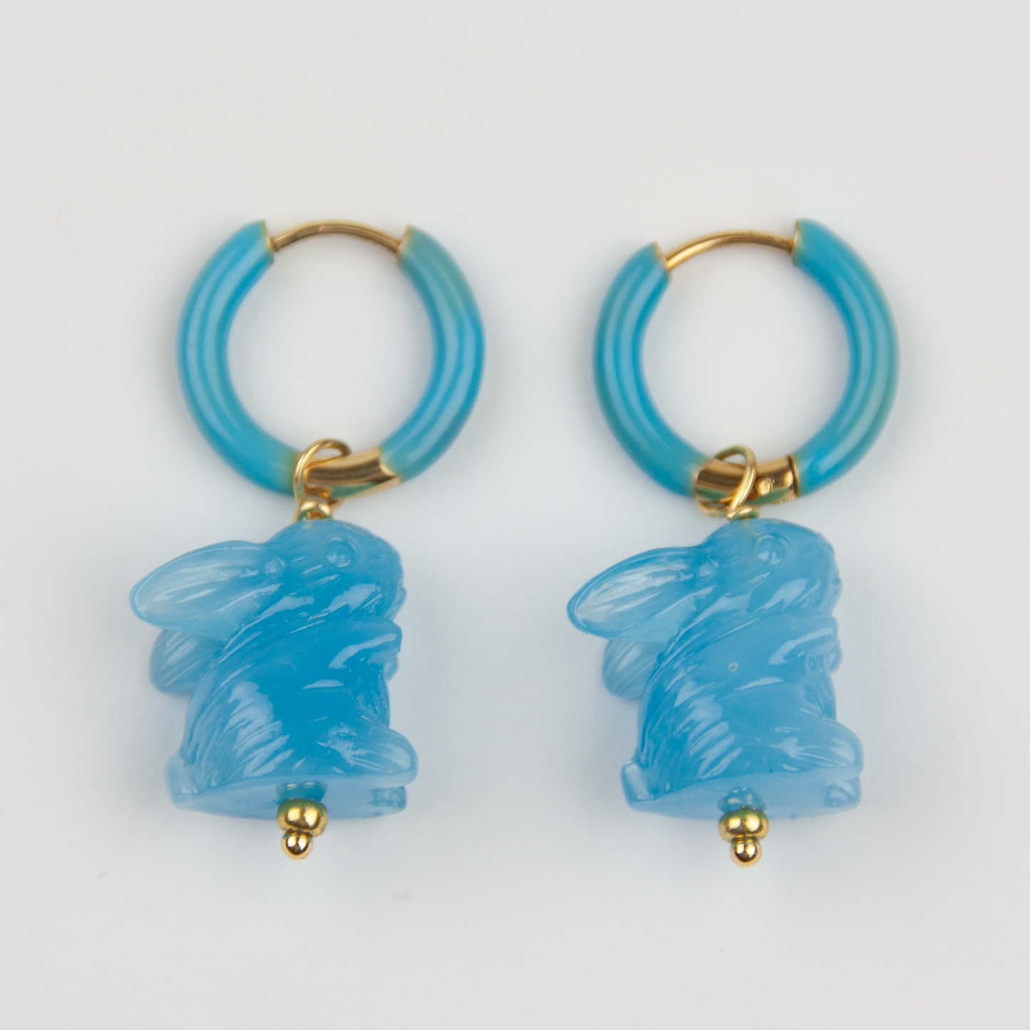 Ohrringe  "Sloppy Bleu"