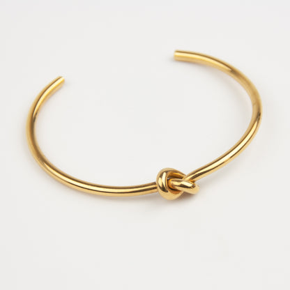 Armreif "Knoten" Edelstahl